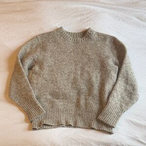 L.L. Bean Women's Heathered Gray Sweater